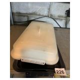 ROTISSERIE STEAMING AND HEATING TRAY, PLASTIC