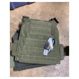 TACTICAL PLATE CARRIER, OLIVE DRAB, CORDURA