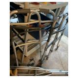 DRIVE MEDICAL FOLDING WALKERS, ADJUSTABLE HEIGHT,