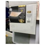 HAMPTON BAY CEILING LIGHT FIXTURE, WHITE FINISH,