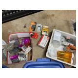 ASSORTED HARDWARE, DRYWALL ANCHORS, TOGGLE BOLTS,