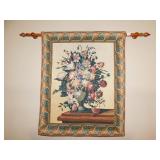 TAPESTRY FLOWERS IN VASE 42