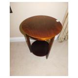 ROUND TABLE 24" H X 12" ROUND 2 TIER