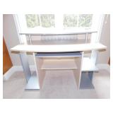 MODERN PRESSED WOOD COMPUTER DESK