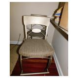 IRON BAR STOOLS 27" TO SEAT- 43" OVERALL H