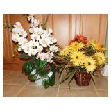 PAIR OF ARTIFICIAL PLANTS