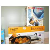 INVITATIONS 5 Q. NEW IN BOX & GEORGE FORMAN