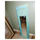 FRAMED PICTURE AND MEMO BOARD HANG OVER