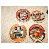 SET OF 4 HEINZ PLATES