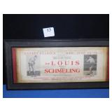 VINTAGE FRAMED WORLD