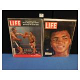 2 LIFE MAGAZINES IN PLASTIC SLEEVES; 1ST MAGAZINE