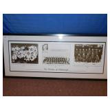 FRAMED PICTURE OF THE PIRTATES OF PITTSBURGH; MLB