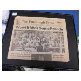 THE PITTSBURGH PRESS PAPER 10/18/71 PIRATES WORLD