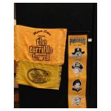 PITTSBURGH PIRATES BANNER & 2 TERRIBLE TOWELS