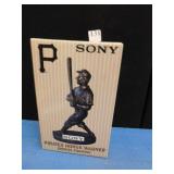 HONYS WAGNER BRONZE FIGURINE; PITTSBURGH PIRATES