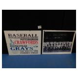 HOMESTEAD GRAYS, 1942 NEGRO LEAGUE BASEBALL