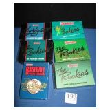 LOT OF 6 DONRUSS BASEBALL BAXED SETS