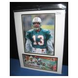 PICTURE OF DAN MARINO & FOOTBALL HALL OF FAME