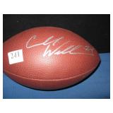 AUTOGRAPHED WILSON FOOTBALL #24