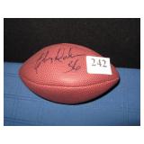 AUTOGRAPHED MINI FOOTBALL #56