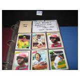 SET TOPPS BASEBALL ALPHABETICAL CARDS COLLECTION