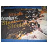 STEELER POSTER; 24" x 36" SOME TEARS ON THE SIDES