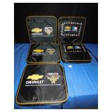 FIVE 2006 ALL STAR GAME STADIUM SEATS 14" X 14"