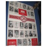 BOXING GREATEST POSTER GEORGE FORMAN, MIKE TYSON;