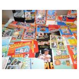 EMPTY SPORTS BOXES; DONRUSS, FLEER, TOPS, SCORE,