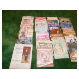 SHEET MUSIC INCLUDING WOODY WOODPECKER