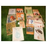 SHEET MUSIC INCL. PEG O