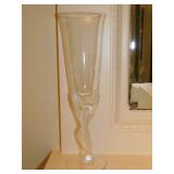FABERGE SET OF 12 FLUTED CHAMPAGNE GLASSE