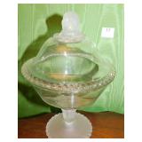 COMPOTE LION HEAD WITH 11" H X 7" W WITH LION