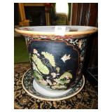 PLANTER WITH LINER 13" H PLUS LINER 14 3/4" W