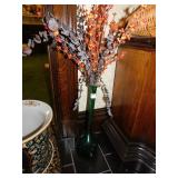 PINCH BASE 17" H BOTTLE GREEN