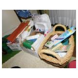 NAPKINS, TOWELS, PLAYING CARDS, GREEN ANPKINS ETC.