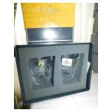 WATERFORD HAPPY BIRTHDAY PAIR OF GLASSES IN OB