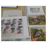 PRINT HATS 12" X 18" PLATE # 28 CURRIER & IVES