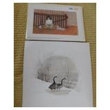 P. BUCKLEY MOSS 1987 # 142/1000 & 526/1000 1982