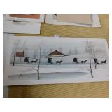 P. BUCKLEY MOSS 1082 # 140/1000 12" H X 27" W