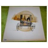 CURRIER AND IVES SET OF PRINTS, ETC.