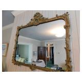 MIRROR GOLD SLIGHT WEAR SHOWING ON MIRROR