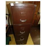 4 DRAWER METAL FILE CABINET