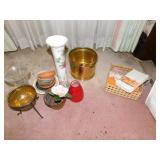 VASE, PLANTER, HAND TOWELS