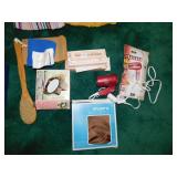 HAIR DRYER, MAKEUP MIRROR, BATH BRUSH ETC.