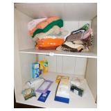 TOWELS, BATHROOM SUPPLIES