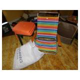 BEACH CHAIR, 3 CUSHIONS, FOLDING PATIO CHAIR