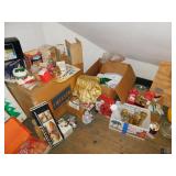 DECORATIONS, DISHES ETC.