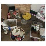 CHRISTMAS DECORATIONS, ETC.