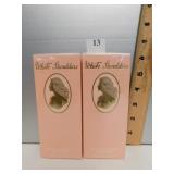 2 WHITE SHOULDER PERFUME 4.5 OZ.